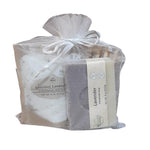 Bath Salt & Soap Gift Set in organza bag- Lavender