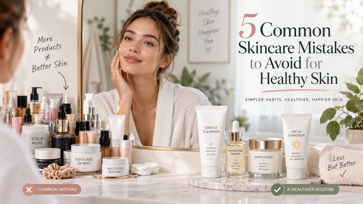 5 Common Skincare Mistakes to Avoid for Healthy Skin