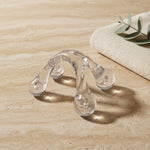 Clear four-point acrylic body massager
