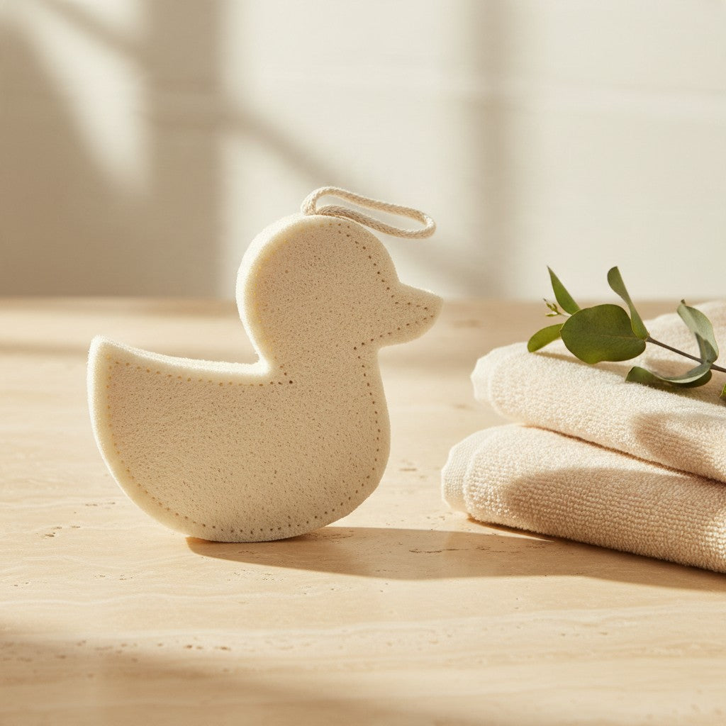 Duck-Shaped Loofah Sponge | Beauty by Francesca – Beauty By Francesca