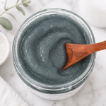 eucalyptus body scrub top view