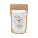 luscious lavender bath salt, 16 oz, against white background