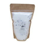 Luscious Lavender Bath Salts against a white background