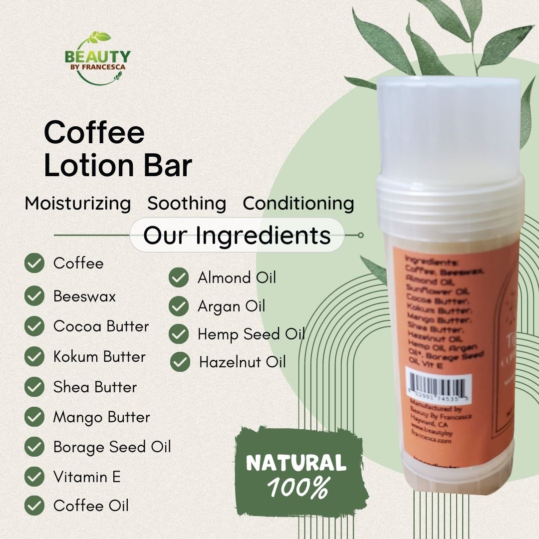 coffee lotion bar ingredients