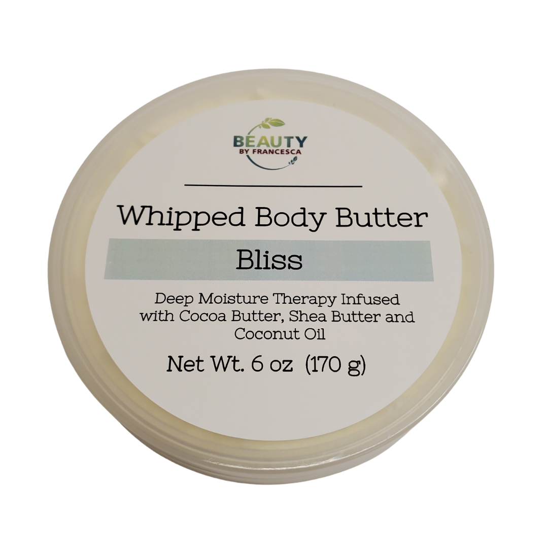 Bliss Whipped Body Butter White Background