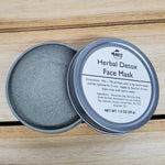 herbal detox face mask 1.5 ounces open top view