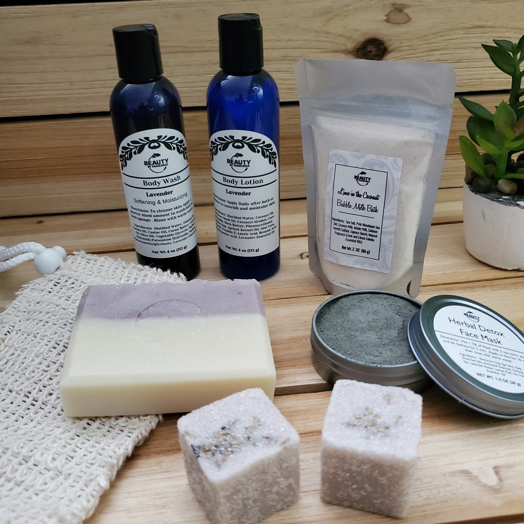 I love lavender gift box contents