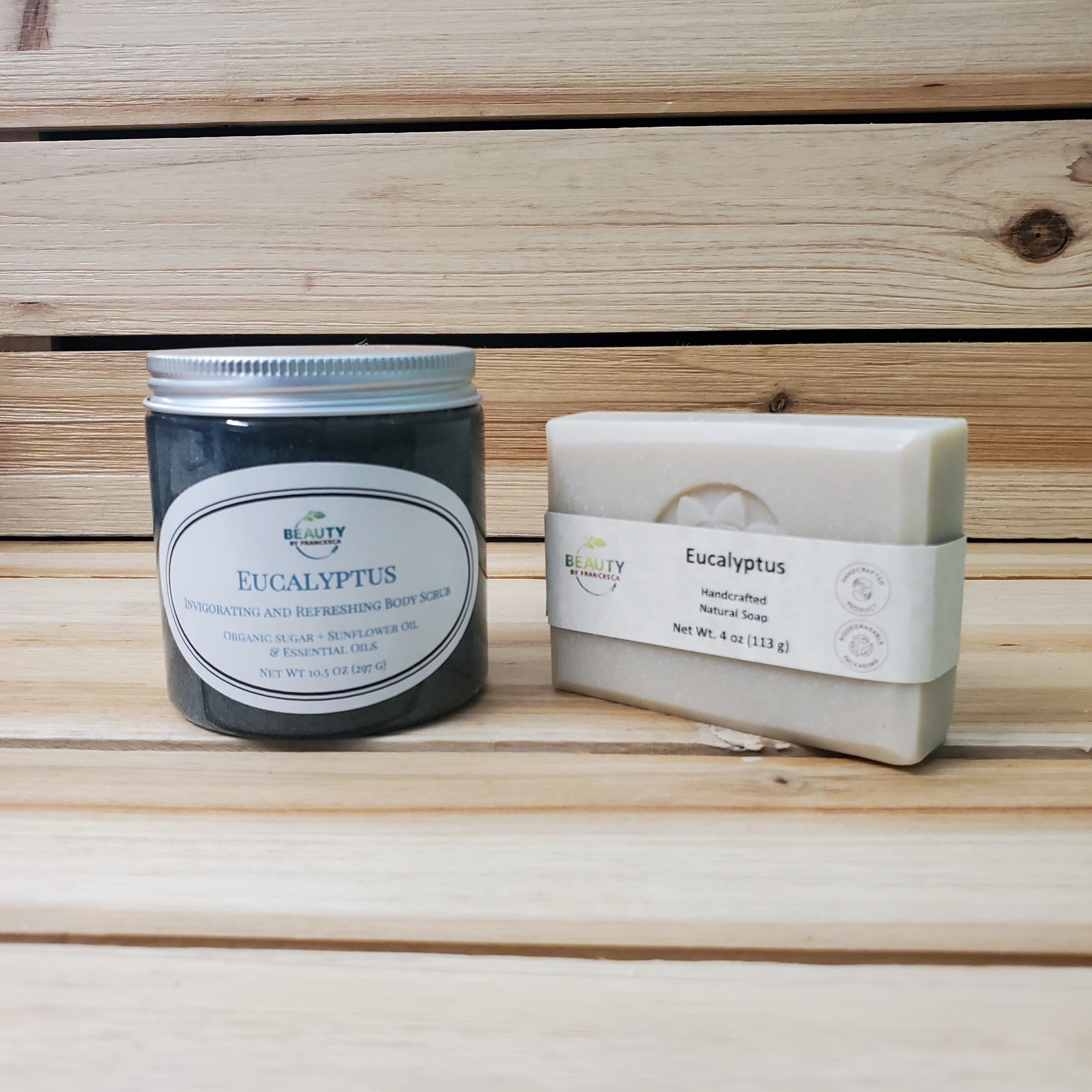 Eucalyptus Scrub and Soap Set