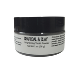 Charcoal & Clay Tooth Powder