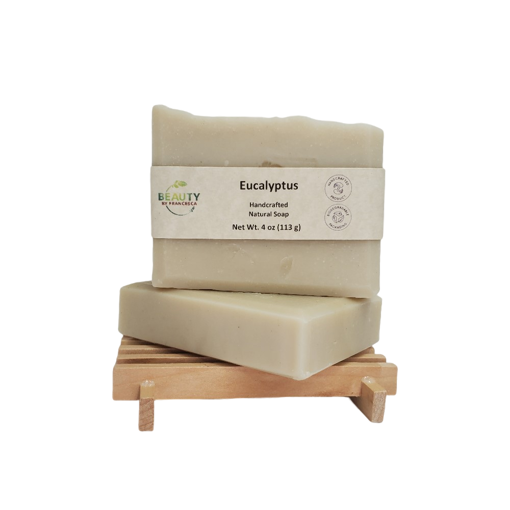 Handmade Soap Gift Set w/Sisal - Lavender and Goat's Milk or Eucalyptus