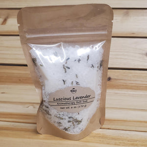 Luscious Lavender Bath Salt - 6 OZ